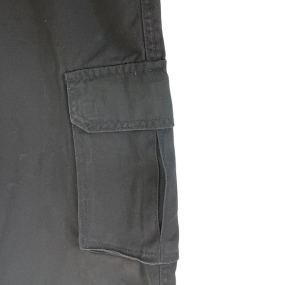 Full Blue Cargo Cotton Twill Grey Shorts Size 40 - Picture 3 of 8